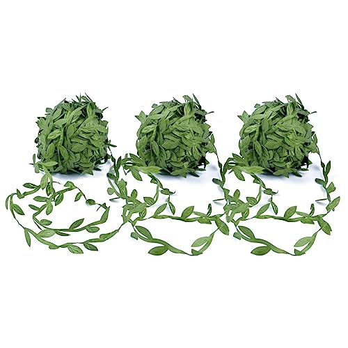 YSTrillion Vignes Artificielles 60M Vignes Artificielles Ruban Feuille,Ruban De Verte Guirlande De Feuilles De Vigne pour DIY Décorer Le Jardin de...