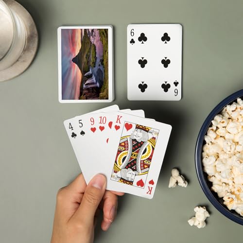 Juego de 52 naipes tamaño póker Lantern Press miniatura 2
