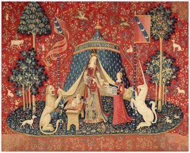 The Lady and the Unicorn Mon seul Desir （貴婦人と一角獣 我が唯一