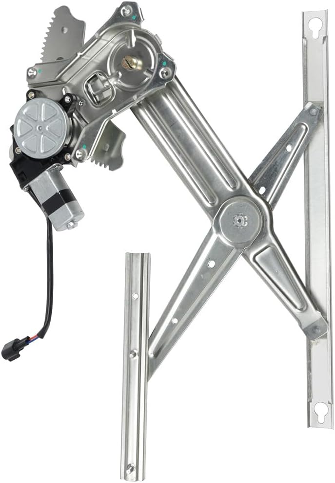 FINDAUTO 748-560 Rear Left Driver Side and Rear Right Passenger Side Window Regulator fit for 02-08 for Dodge for Ram 1500,03-09 for Dodge for Ram 2500 Window Regulator and Motor Assembly with Motor