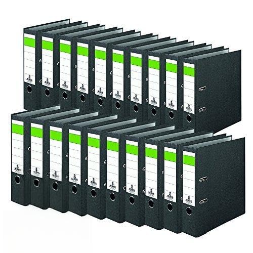 VERDE BAR ordner-wolkenmarmor RICICLAGGIO 8 cm largo DIN A4 NERO 20er PACCO MADE IN GERMANY RACCOGLITORI AD ANELLI CARTELLE FILE RACCOGLITORE CARTELLA DI OFFICE pappordner CARTELLA SLOT BLAUER ANGELO