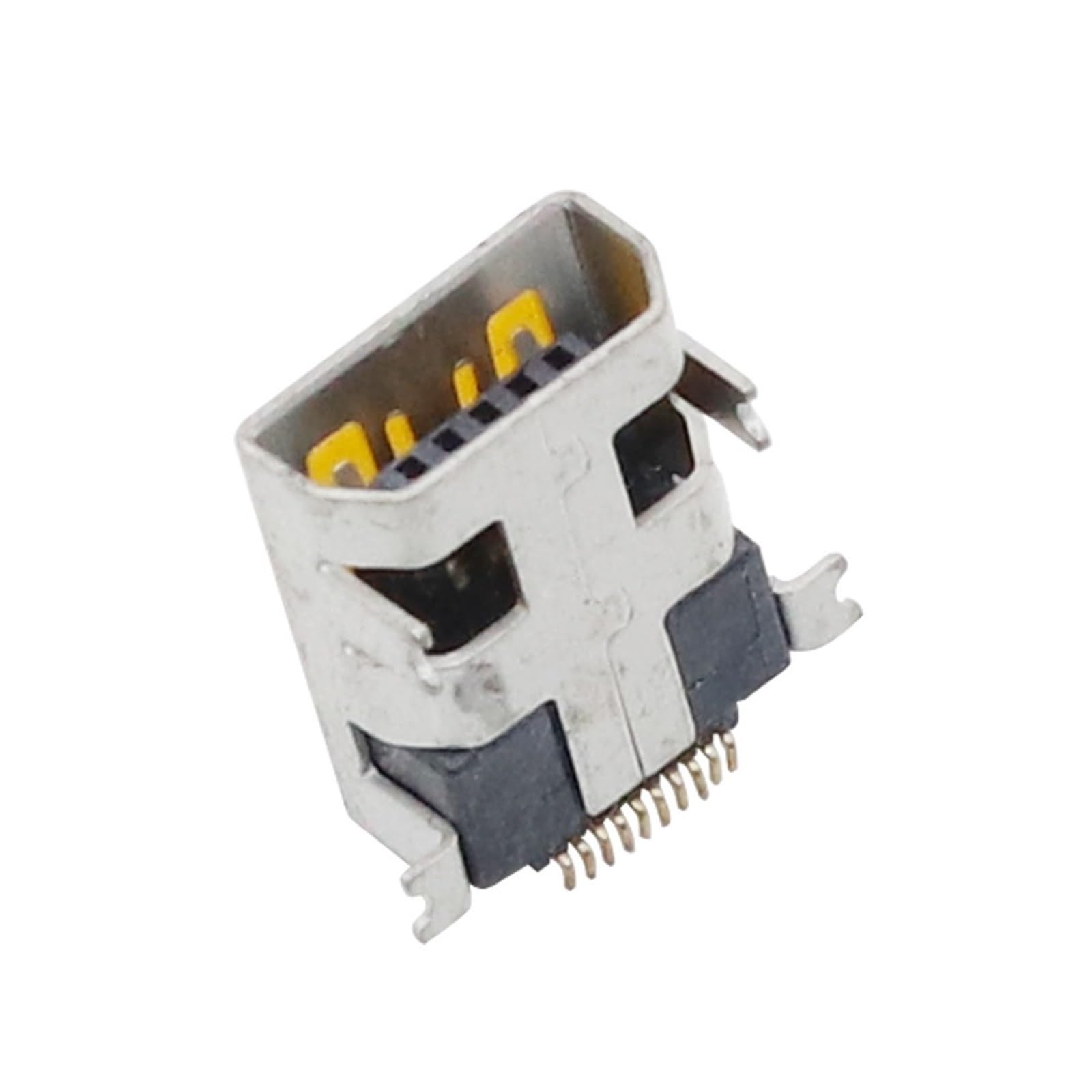 Męski adapter złącza jack mono, 10/50 szt. żeńskie mini USB typu B 10Pin SMT SMD DIP montaż złącza jack gniazdo ładowania wtyczka zasilania port płaskie usta(50 Pcs)