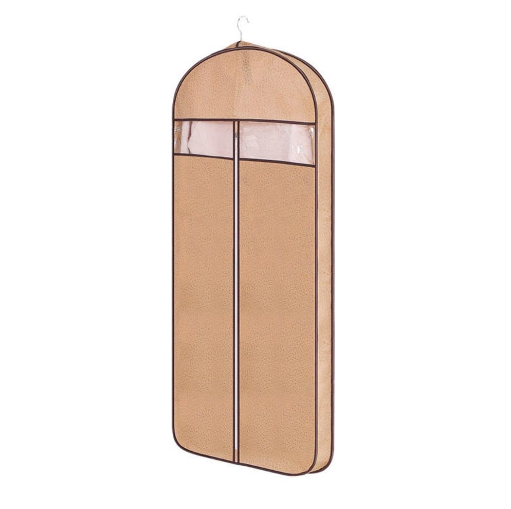 Bolsa De Traje Bolsa De Ropa Con Fuelle De 3,9" Para Viajes Con Cremallera, Bolsa De Traje Con Ventana Transparente Para Vestidos, Abrigos, Paquete De 3 Para Almacenamiento De Vestidos(C,60*90cm)