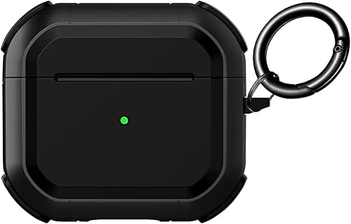 Miniatura 1 de SaharaCase Armor Series - Funda y kit para Apple AirPods 3 (3 generación 2021) Robusto Protección de cuerpo completo Antideslizante Agarre delgado
