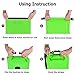 Leader Accessories New Heavy Duty Vinyl Waterproof Dry Bag for Boating Kayaking Fishing Rafting Swimming Floating and Camping (Green, 55L)