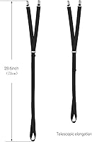 Vista 3 de Shirt Stays - Soporte elástico ajustable para camiseta de hombre, con cierre