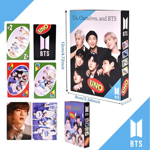 FYDZBSL B-T-S Kartenspiel 2 Pack Gesellschaftspiel Kartenspiel für den Familienabend mit Karten und Sonderregel für 2–10 Spieler und Kinderspiele ab 7 Jahren – Bild 3