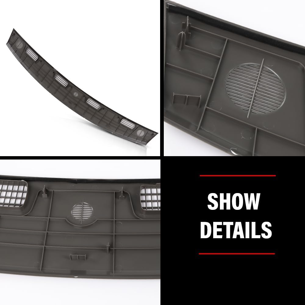 G-PLUS Front Upper Dashboard Panel Dash Cover,Compatible with Dodge Ram 1500 2002-2005/Ram 2500 3500 2003-2005 5GT31XDVAA, 5GT31XDVAB, 5GT31XDVAC Gray