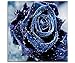 Produktbild Blxecky 5D DIY Diamant-Malerei Kit Wohnzimmer-Dekor-Wand-AufkleberBlaue Rose (16X16inch / 40X40CM)