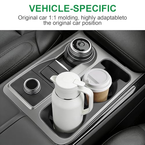 Protector para portavasos Ford Explorer 2020-2024 silicona miniatura 2