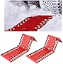 Auto Traction Boards, Foldable Emergency Traction Tool Tire Traction Pad All-weather Car Escape Traction Pad,Anti-skid Pad Snow Traction Mat Vehicle Roadside Assistance for Snow, Ice, Mud, and Sand
