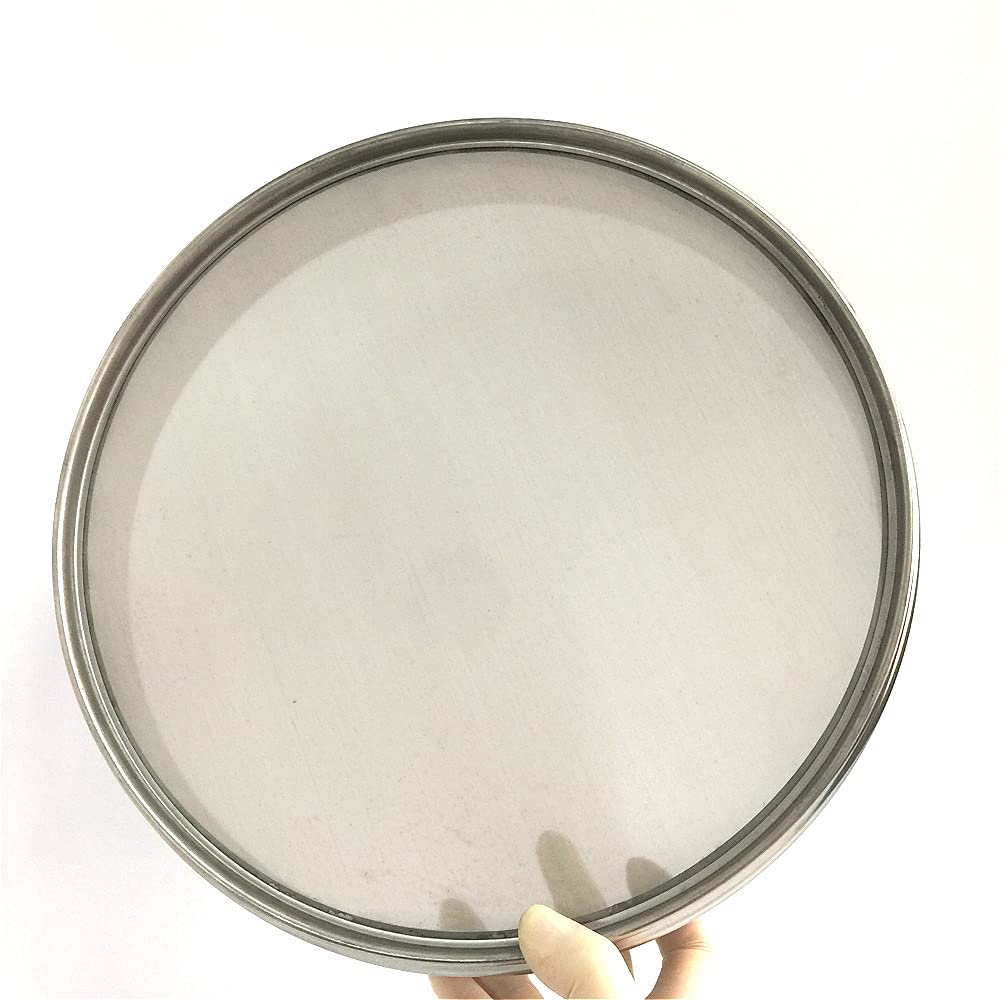 Sito testowe Wszystkie 304 SUS Laboratoryjne sito standardowe Kontrola pobierania próbek Farmakopei Średnica sita Śred.Otwór 30 cm 0,04 mm 360 oczek