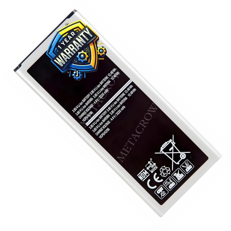 Image of Original EB-BN910BBE Battery Compatible for Samsung Galaxy Note 4 - (3220mAh) - 1 Year Warranty JK1