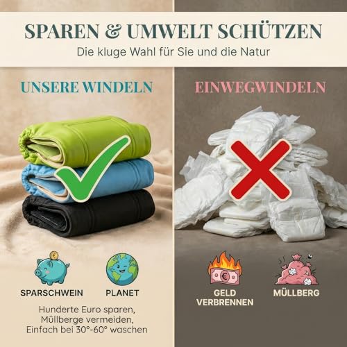 HUND IST KÖNIG Hundewindeln für Rüden [3 STK] Saugstarke Hundewindeln Rüde | Bequeme Hunde Windeln bei Inkontinenz Hund - Umweltfreundliche Rüdenwindel waschbar | Hundewindel leicht zu reinigen