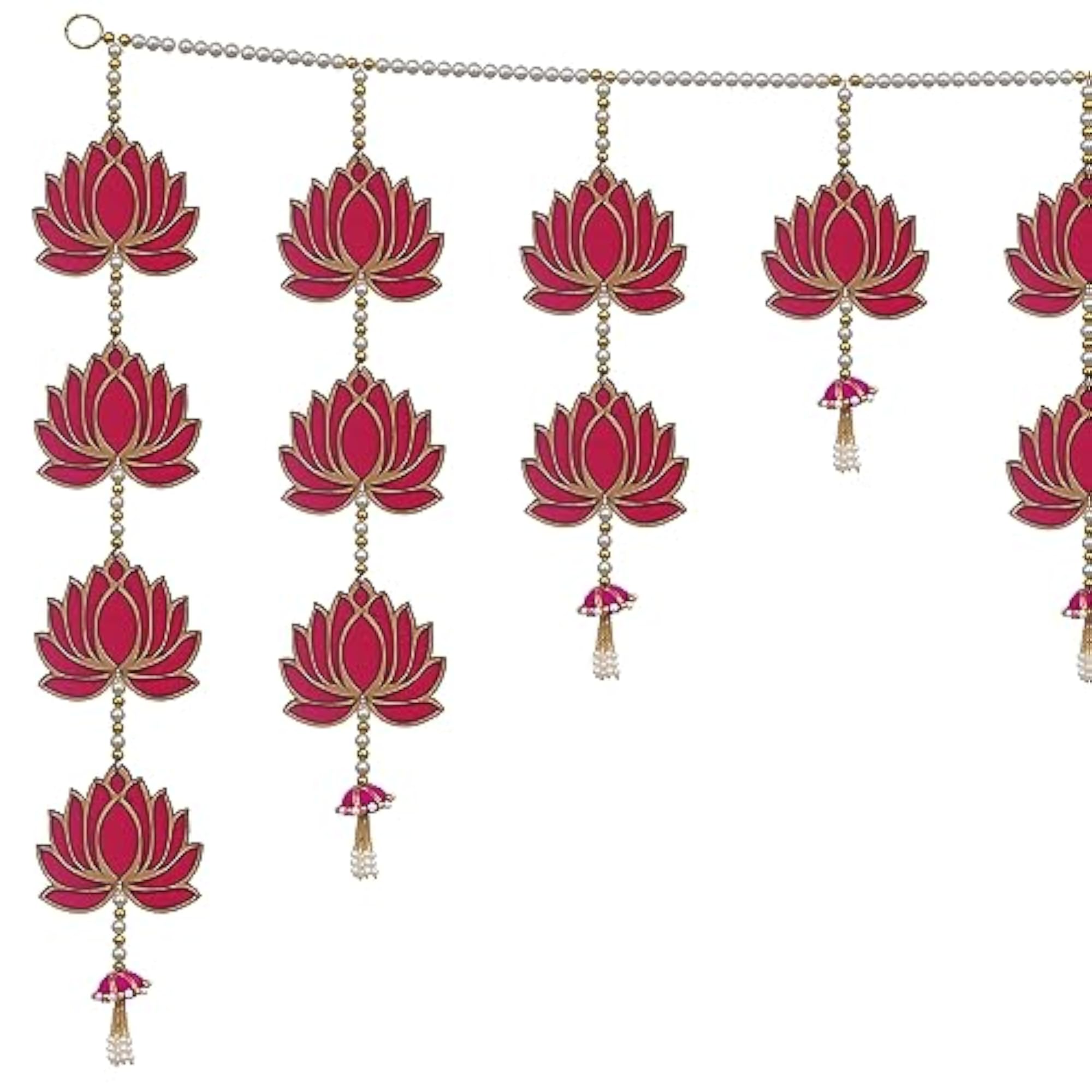 Lotus Wall Hanging Door Hanging for Diwali