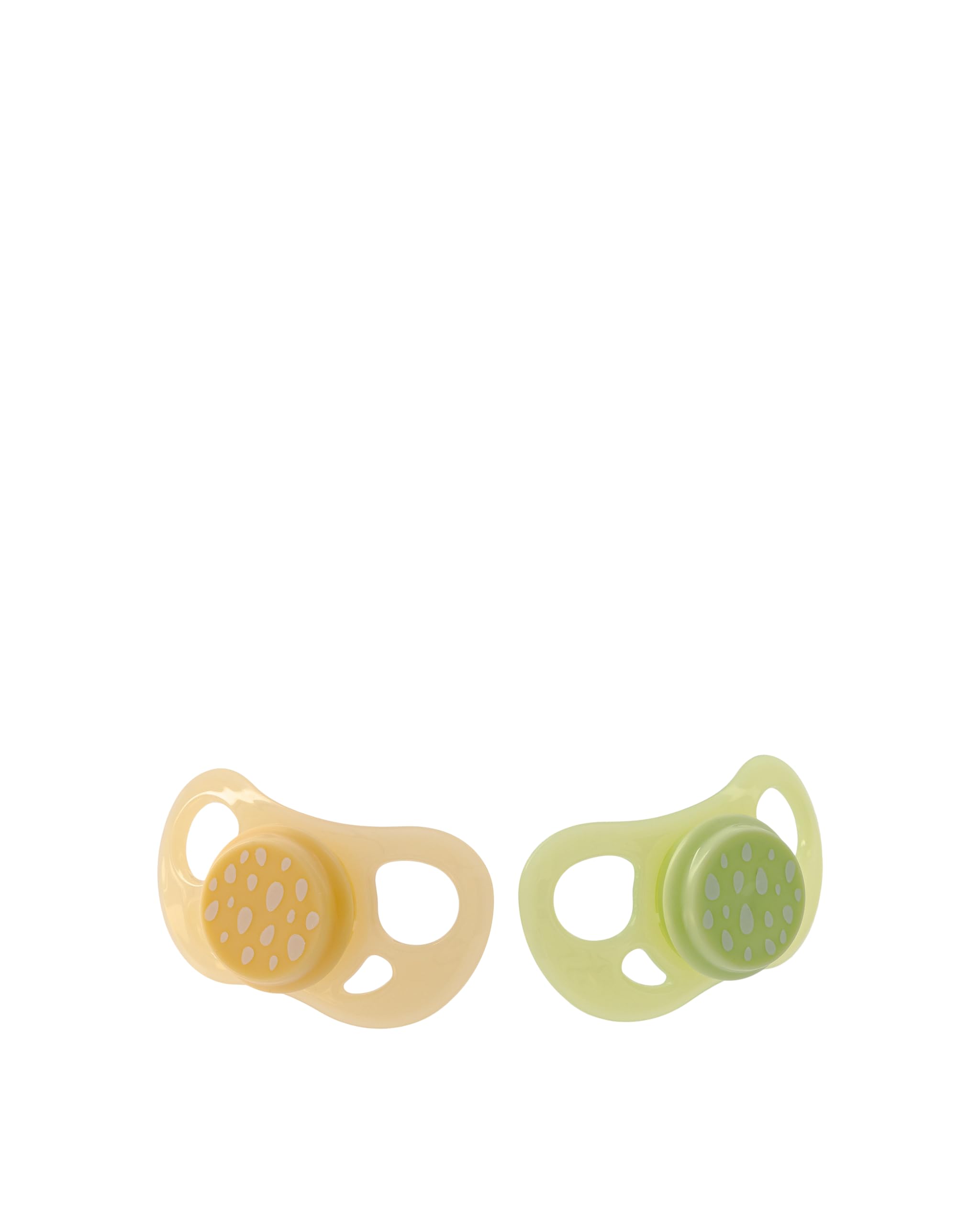 Twistshake 2X Orthodontic Pacifier, Baby Infant Soother, BPA, BPF, BPS Free, 6+ Months,Cactus Green & Caramel Beige