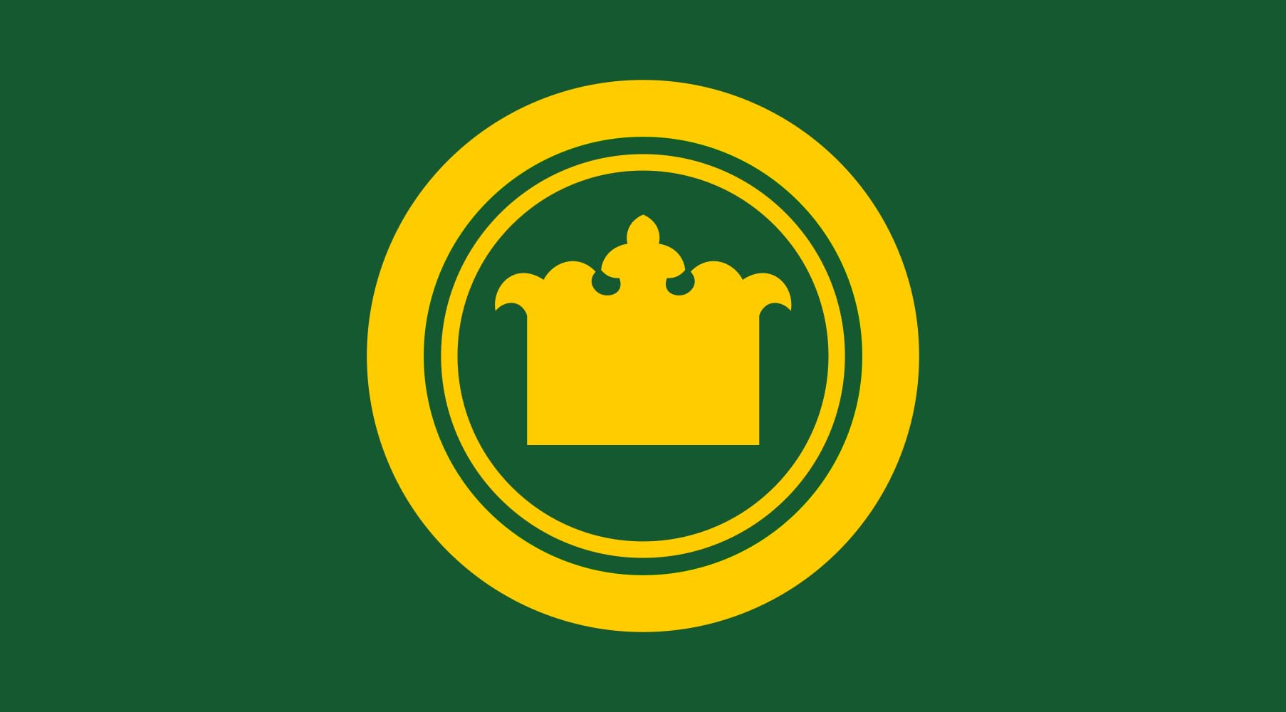 Drapeau officiel King County Washington 1984 finition haut de gamme grand format