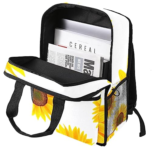 Sac à dos jaune contre le mal de dos grâce aux bretelles réglables - 3