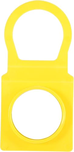 Miniatura 5 de X AUTOHAUX Tapa amarilla 52079331 55111074AA del depósito del refrigerante del motor para Jeep Wrangler 1997-2006