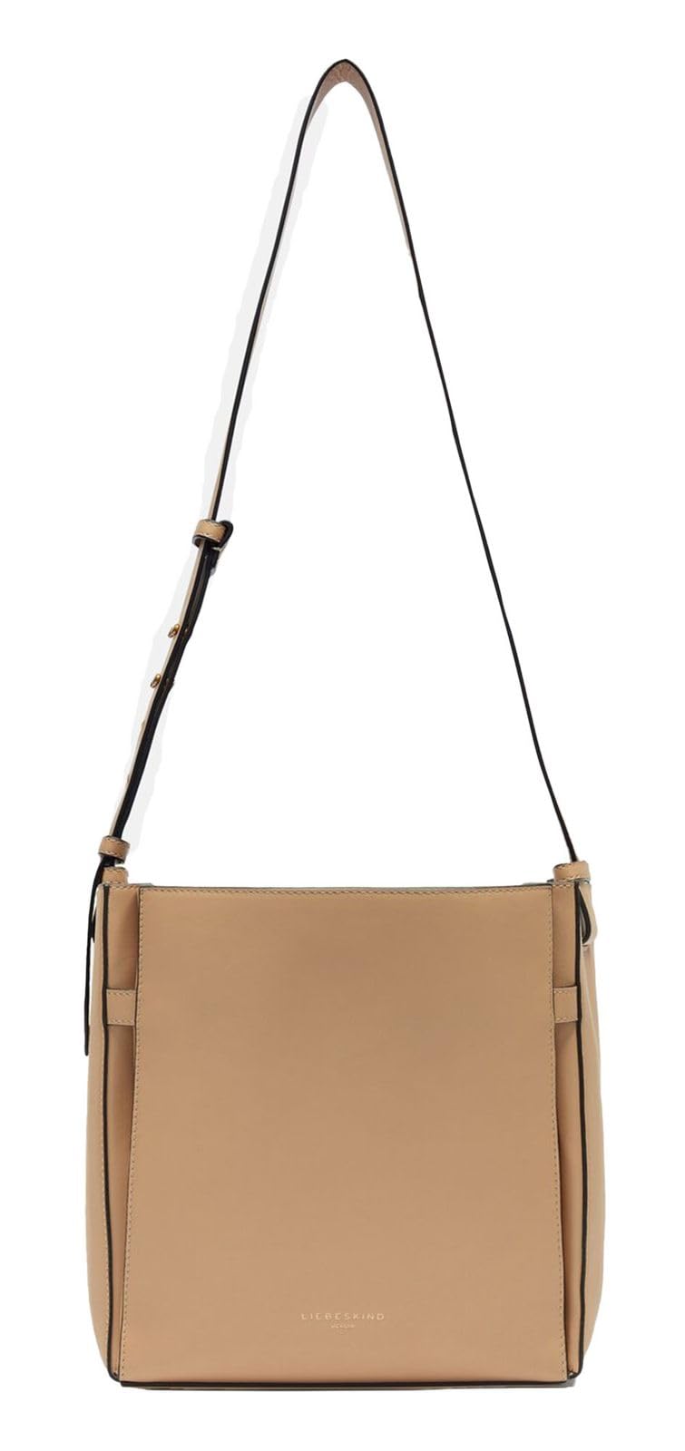 LIEBESKIND BERLIN Leather shoulder bag Kodiaq Sheep Hilla Hobo Bag Beige