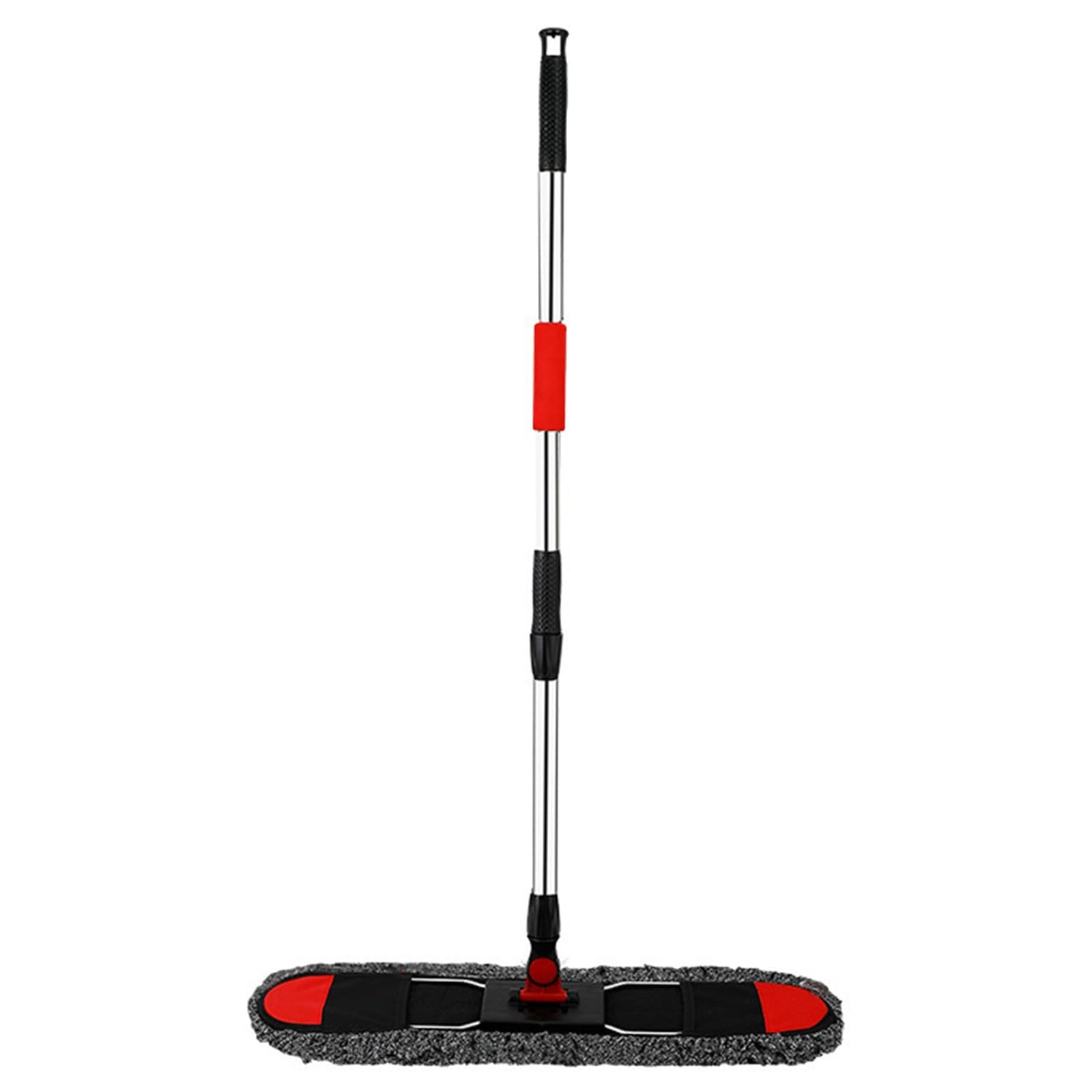 Trapeador de limpieza profunda para limpieza de pisos, ideal para madera dura, laminados, baldosas, almohadilla de trapeador de limpieza en seco y húmedo de microfibra A,135 * 70 * 10cm