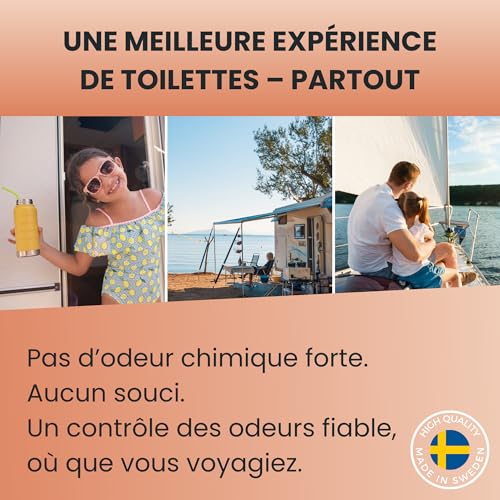 Traitement réservoir eaux usées décompose déchets neutralise odeurs 500g - 6