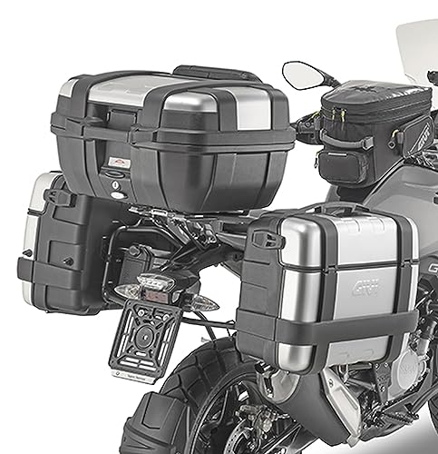 Supports lateraux Givi PL5126 structure en acier premium pour BMW G 310 GS Mototopgun