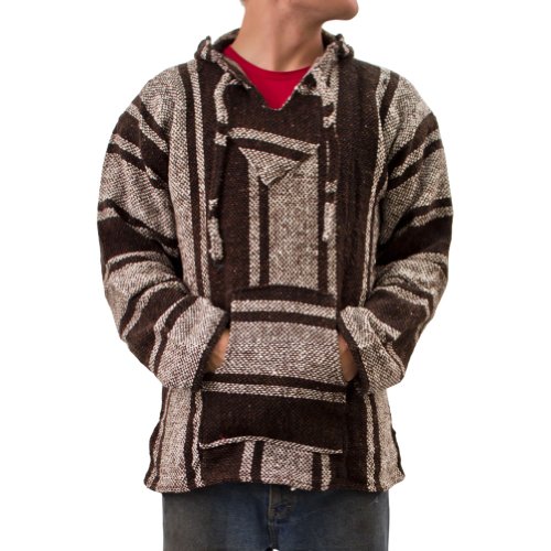 Jerga/baja unisex, diversos colores y tallas, Unisex adulto, color marrón, tamaño X-Large
