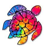 GT Graphics Tie Dye Sea Turtle - Vinyl Sticker Waterproof Decal
