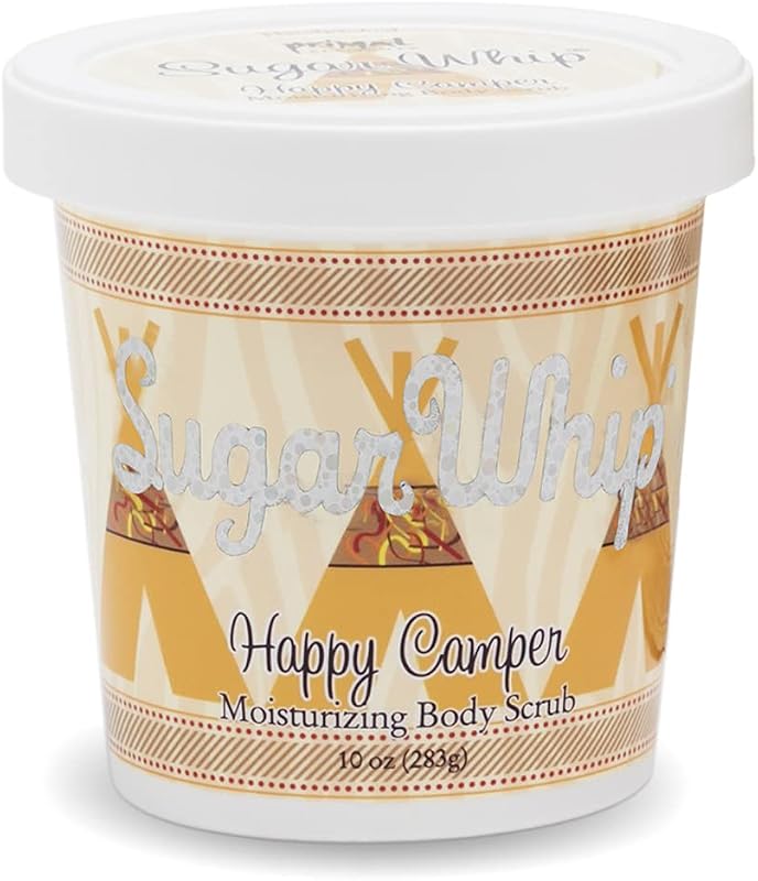 Primal Elements Sugar Scrub Esfoliante Corporal Happy Camper com Açúcar, 283 g