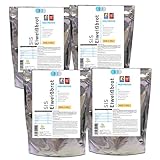 ProVista Original Eiweissbrot - SIS Backmischung 4 x 400g für Proteinbrot Low er Carb mit nur 4,9% KH und 28,6% Protein