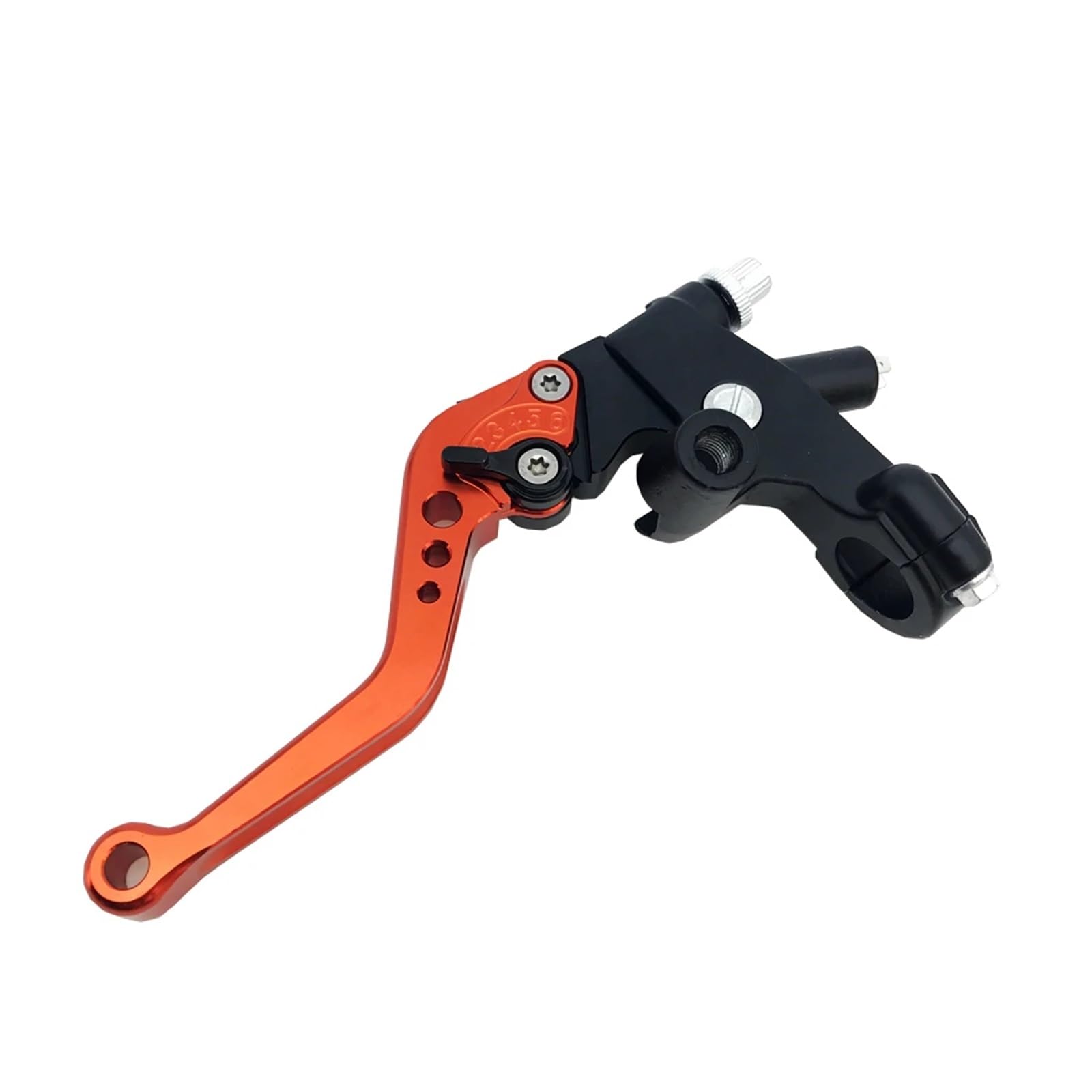 Twixral Motorbike Brake Levers Universal Motorcycle 22MM 7/8" Handlebar Clutch Levers for Honda for Suzuki for Yamaha D10(Orange)