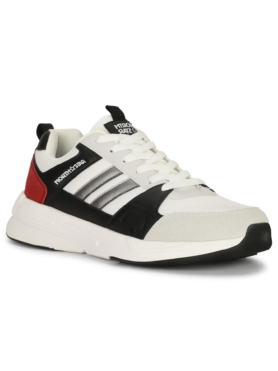 North Star Silce Men Sport Shoes in Silver White (B0CFLYPLF9) Amazon Price History, Amazon Price Tracker