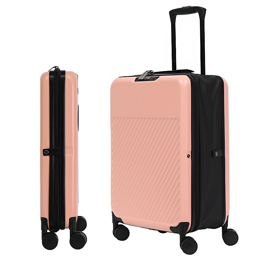 Amazon | [トランスポーター] 折りたたみスーツケース ハード キャリー
