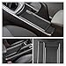 Compatible for Mazda 3 2010 2011 2012 2013 Accessories Car Handbrake Panel Water Cup Holder Cover Decals Carbon Fiber Stickers(Black Carbon)