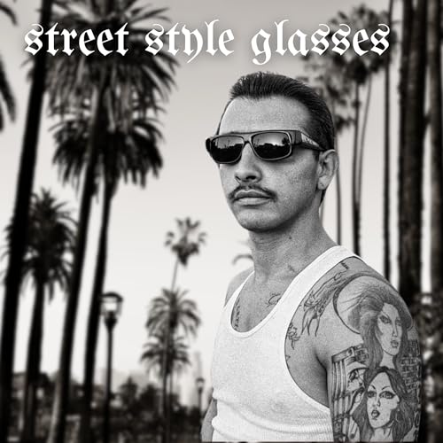 ShadyVEU Basik Eyewear - Super Original Old School Eazy E Gangster Dark Lens Sunglasses3