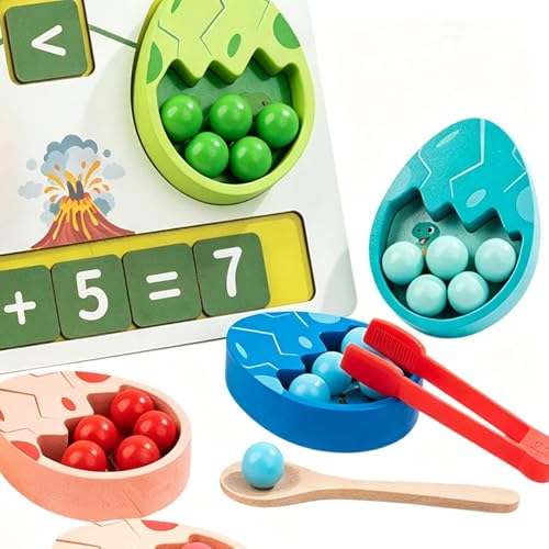 Jeu éducatif de perles à pincer pour le comptage et tri - 7