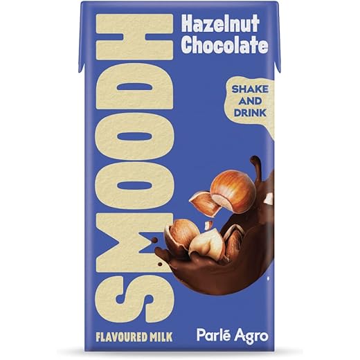Smoodh Hazelnut Chocolate Pack of 40, 3800g