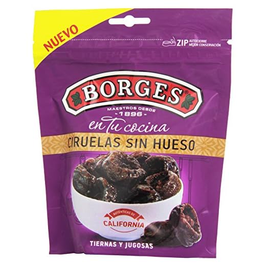 Borges Ciruelas sin Hueso, Tiernas y Jugosas - 150 g