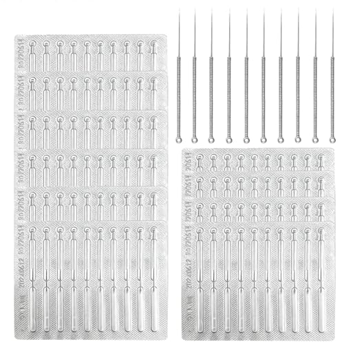 100pcs Disposable Pimple Needles Blackhead & Blemish Remover Tools Comedone Popper for Blemish and Zit Removal Pimple Popper Tools Parts (1set)