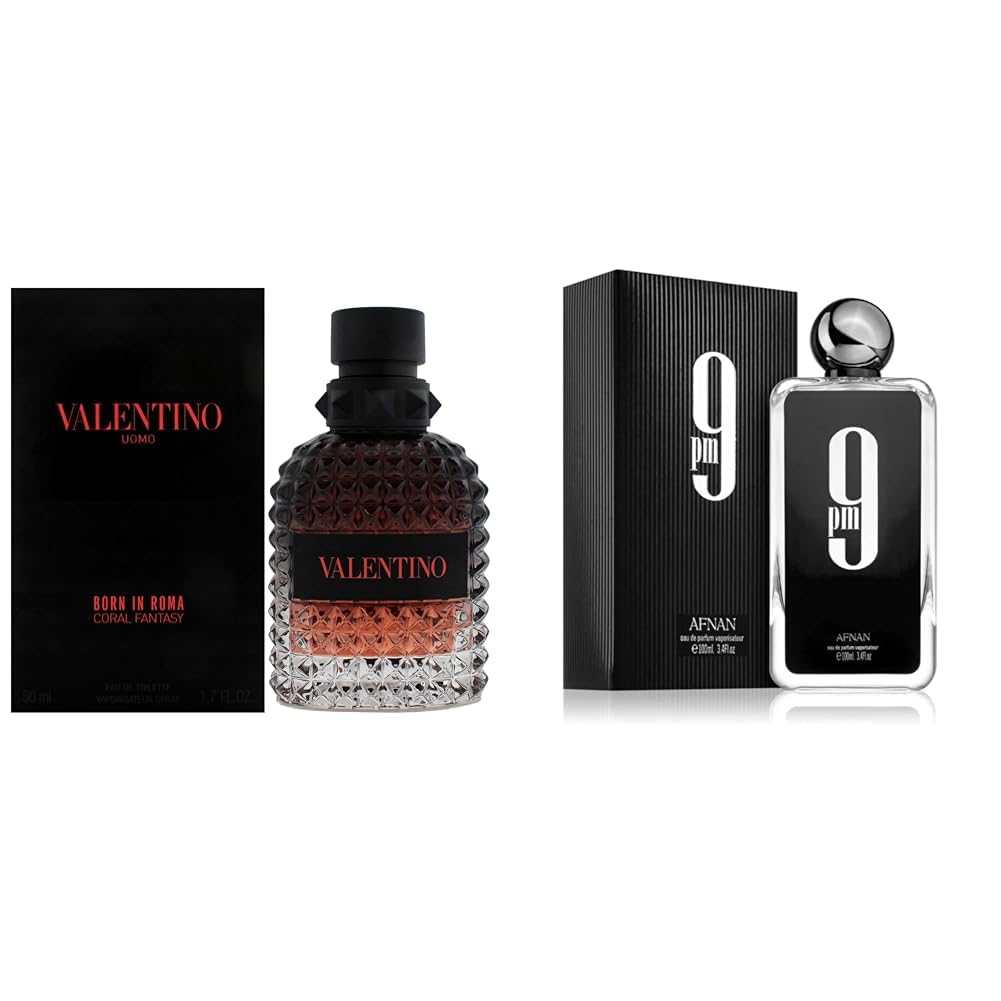 Amazon.com : Valentino Uomo Born In Roma 1.7oz EDT and Afnan