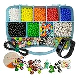 Kit Maleta De Miçanga Artesanato Menino 2000 Peças