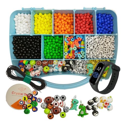 Kit Maleta De Miçanga Artesanato Menino 2000 Peças