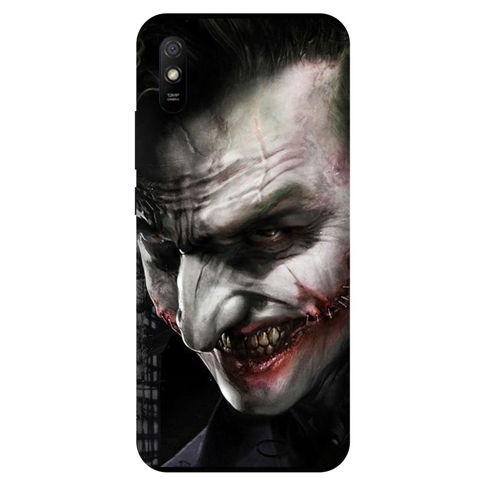 SRIJONI Customised Printed Personalised Back Cover for Redmi 9A Jocker D4928