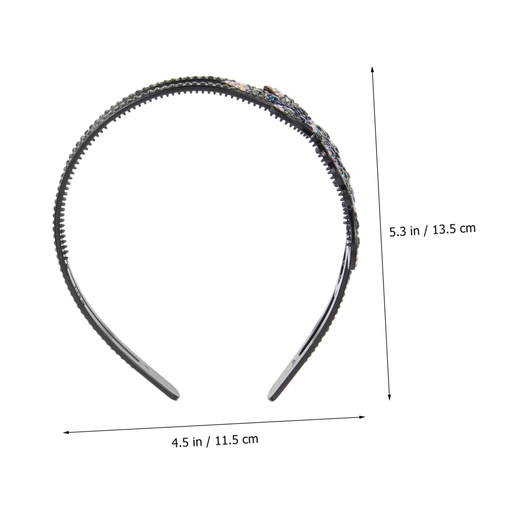 DOITOOL 8pezzi Eleganti Cerchietti Con Strass e Pettinini Antiscivolo Accessori Per Chic Per Donne Per Festa e Uso Quotidiano Colori Variati