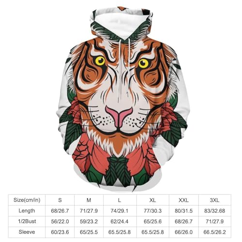 Sweat à capuche fleuri unisexe pour vos sorties décontractées - 2