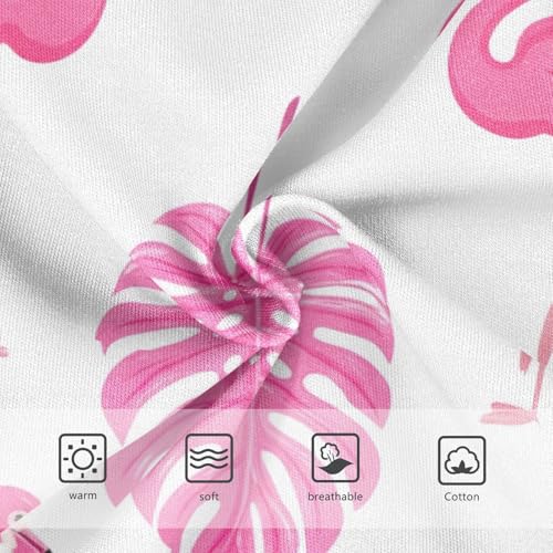 Fancy Toddler Girls Underwear 2t Cotton Girl Panties Cute Cute Pink Flamingos Leaves White Briefs Undies Kids3