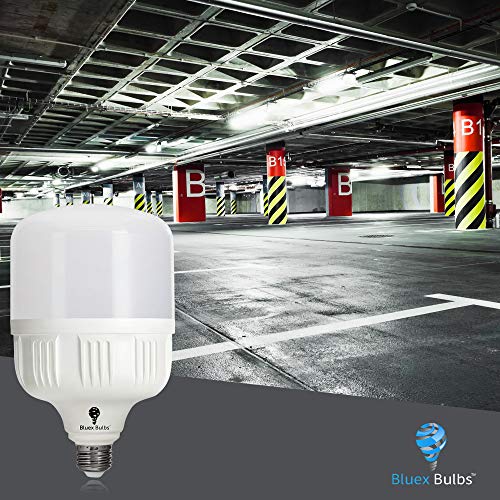 2 Pack Bluex 300W Bulb - 350W Bulb Equivalent, 40W Led Corn Light Bulb Cool White 5000K E26 Base 4000 Lumens 300 Watt Light Bulb, High Watt Commercial #TOP4