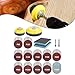 Easy Change Sanding Discs Kit 12 Grits Perfect for Rotary Tools and Angle Grinders on Wood, Metal & Plastic