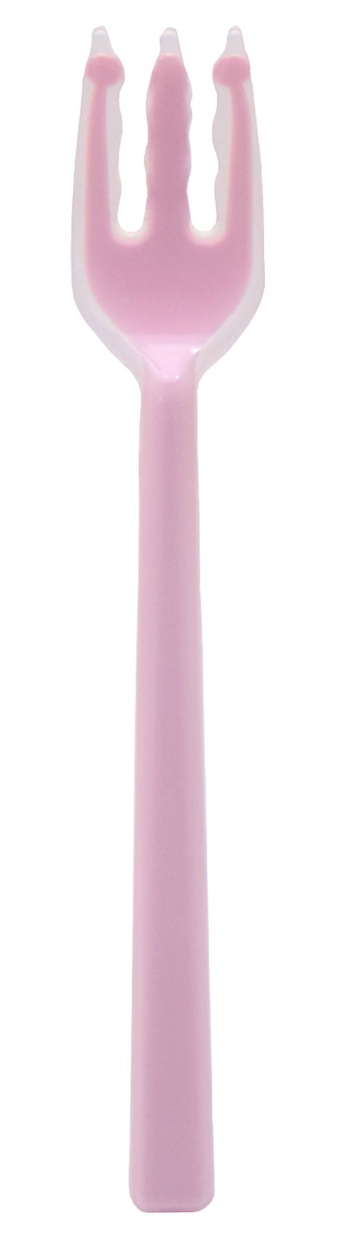 V.ROAD Japan Health and Personal Care - Mouthfeel friendly fork integrated large pink *AF27*